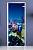 Стеклянная межкомнатная дверь с фотопечатью «City-09»